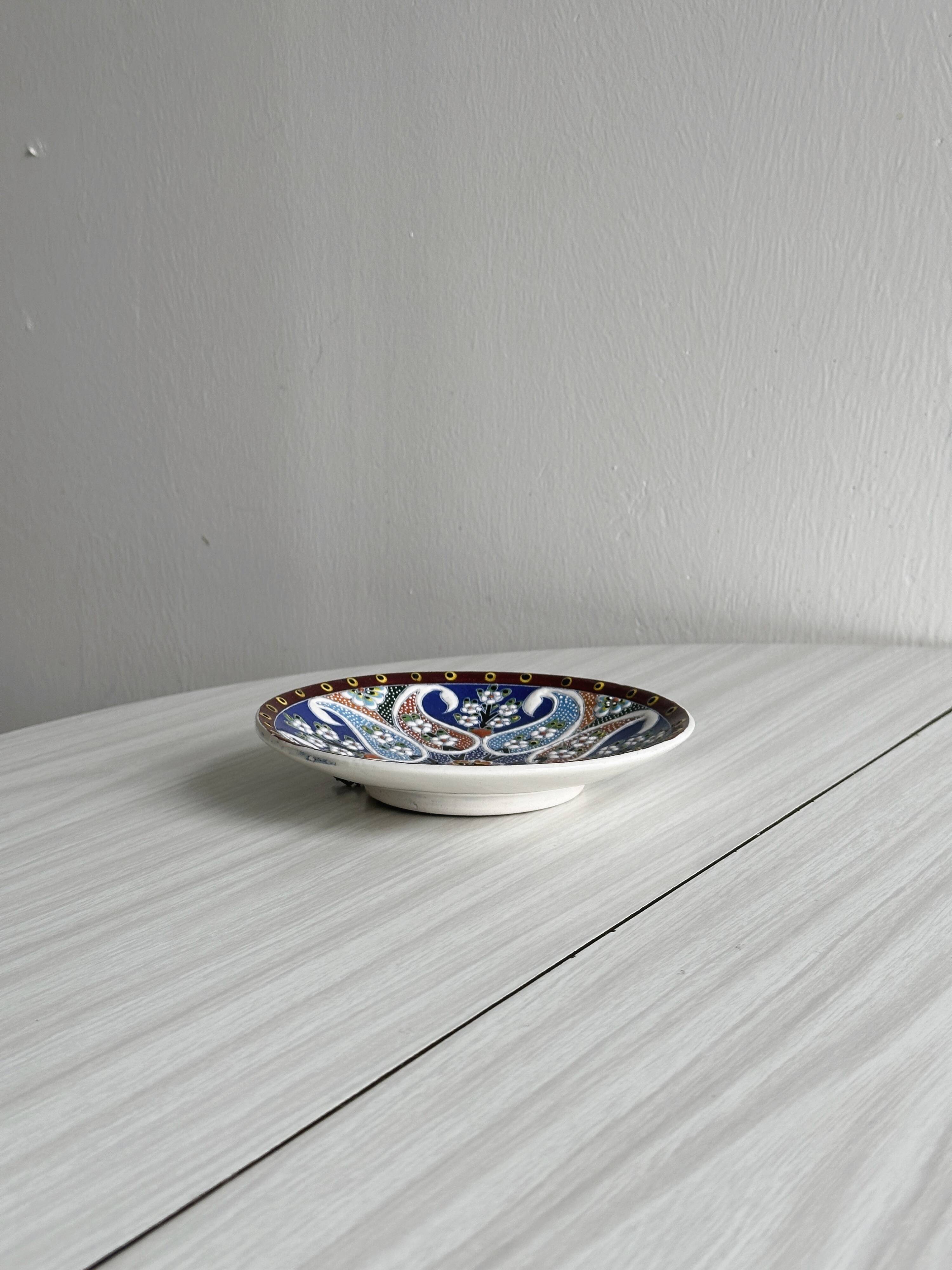 Turkish porcelain plate