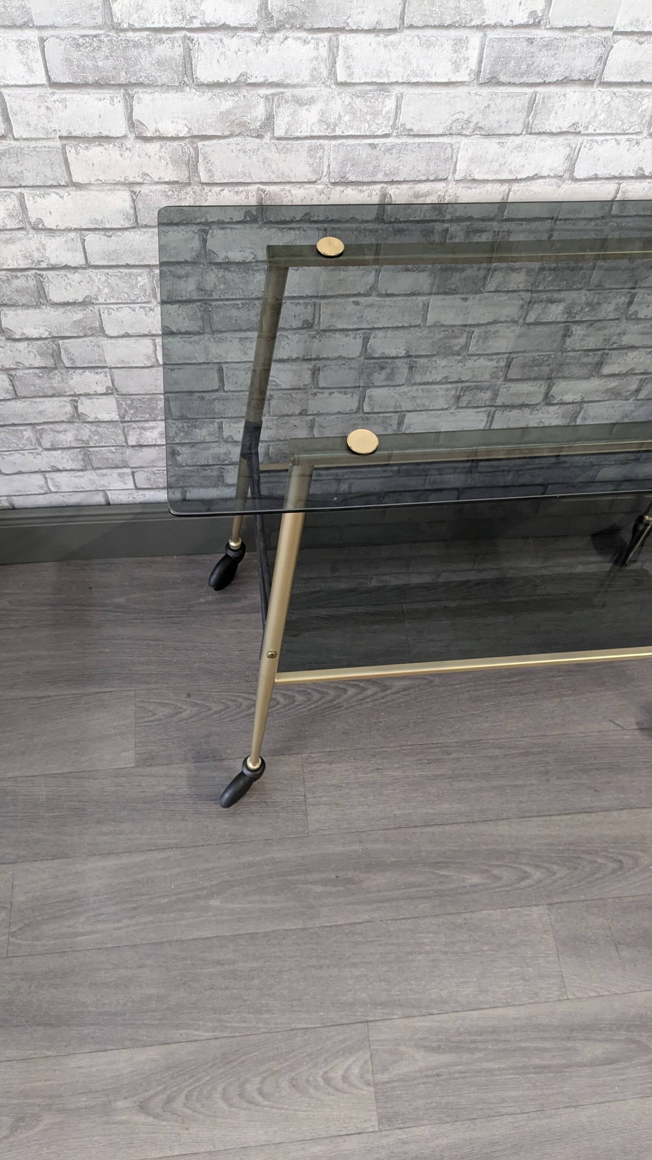 Vintage smoked saddle 70'