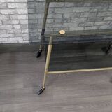 Vintage smoked saddle 70'