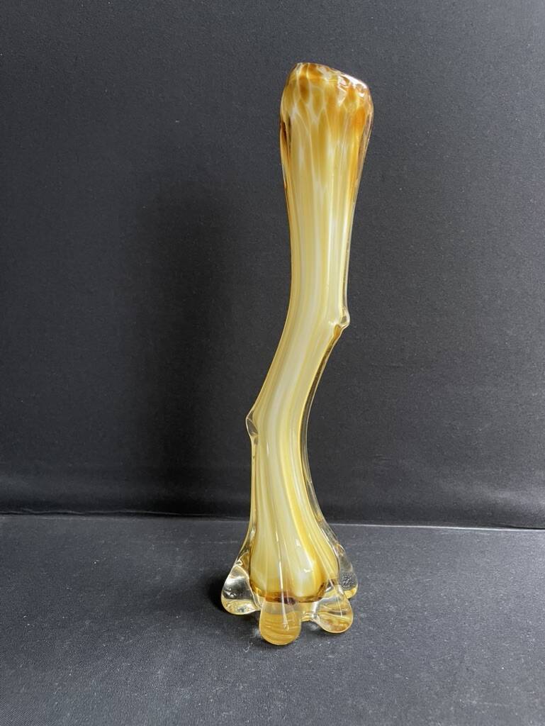 Italian art glassware - Large “Sommerso” soliflore vase from Murano