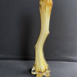 Italian art glassware - Large “Sommerso” soliflore vase from Murano