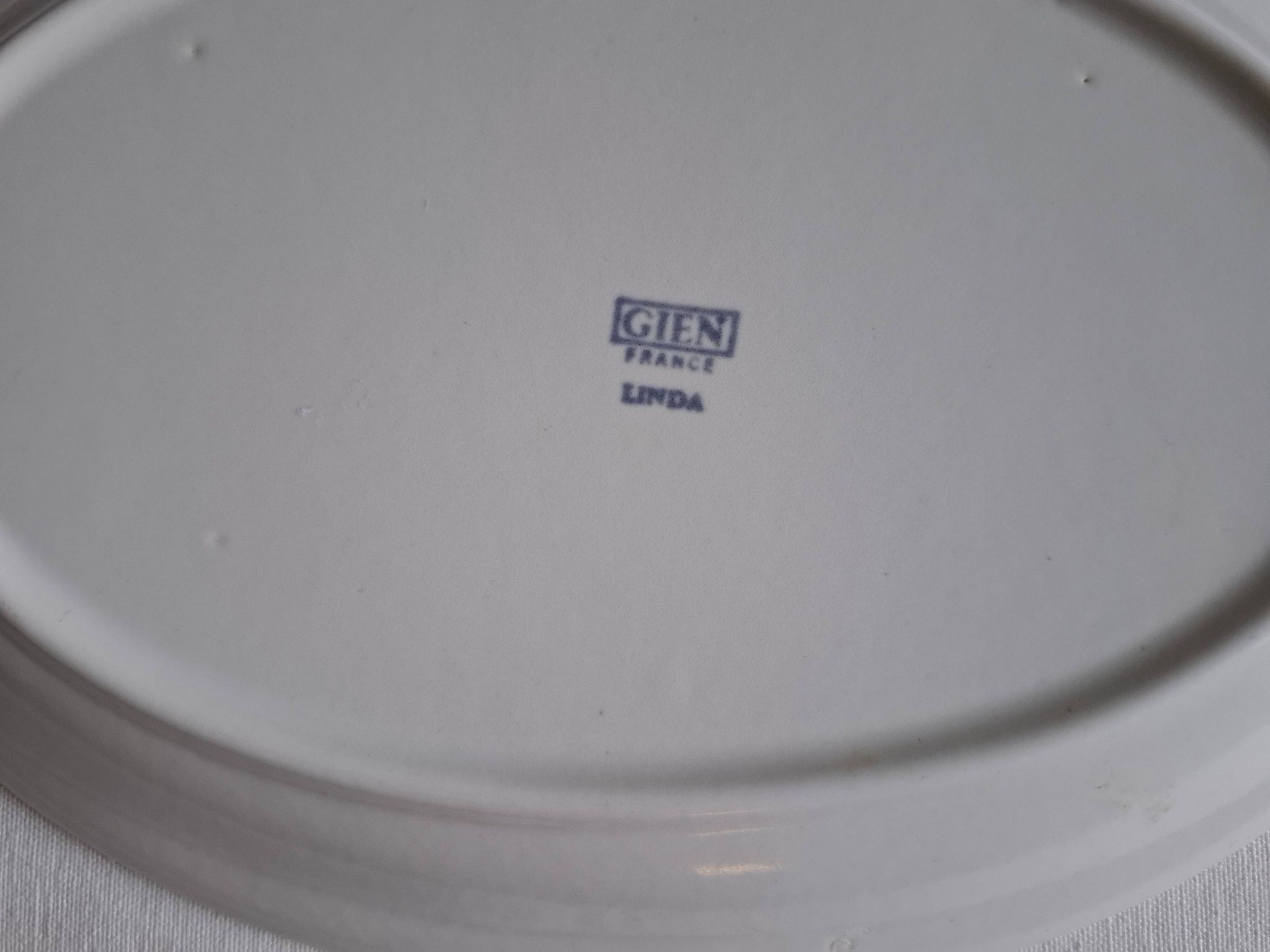 Plat creux gien