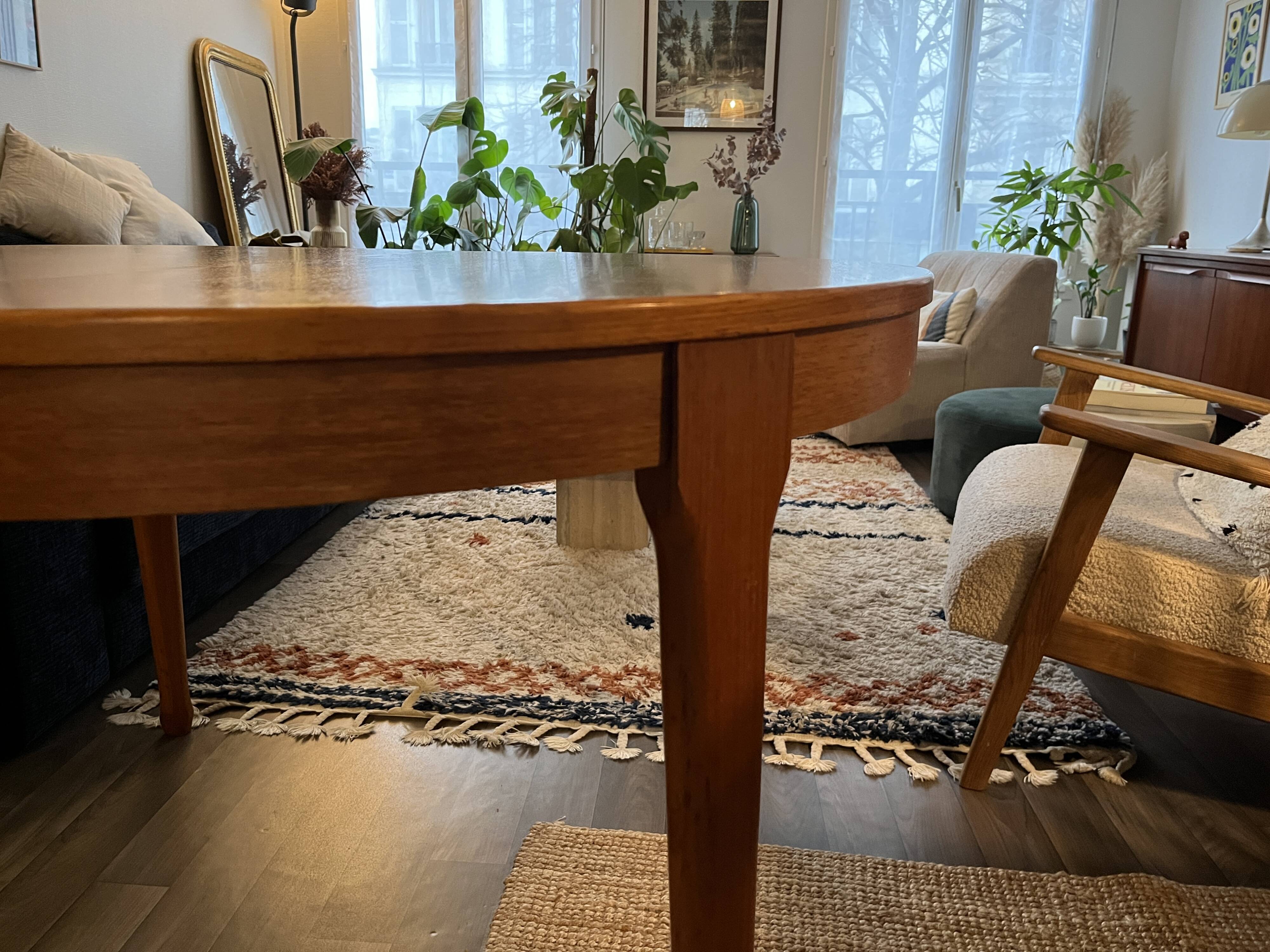 Table vintage style scandinave