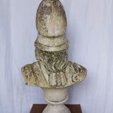 Bust of Minerva in reconstituted stone