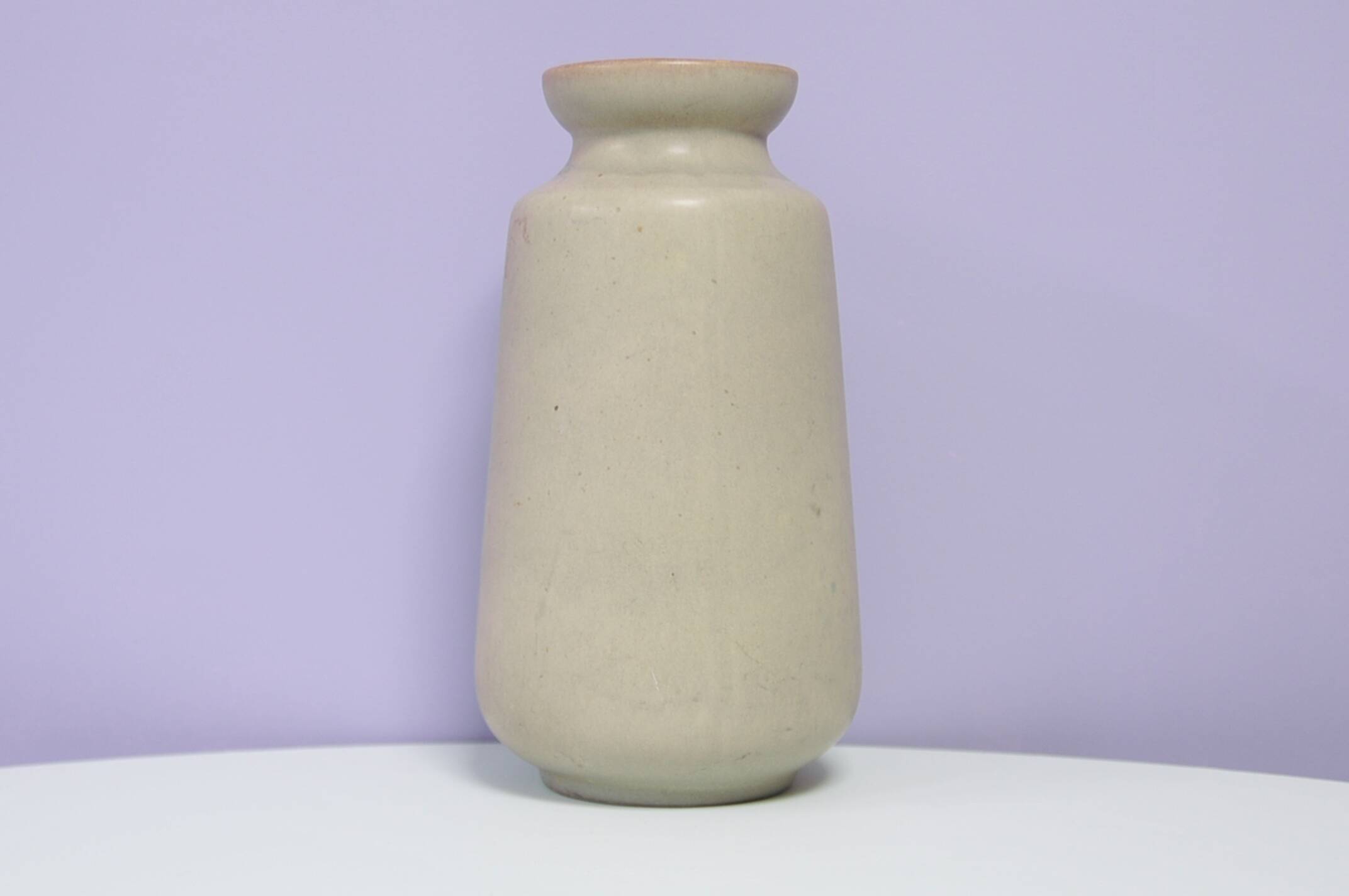Beige West Germany vase Carstens