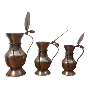 Pots en étain
