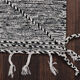 Black Berber rug zanafi 145x260 cm