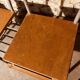 4 "Diana n° 325" designer chairs, 1950s boarding school chairs with drawers