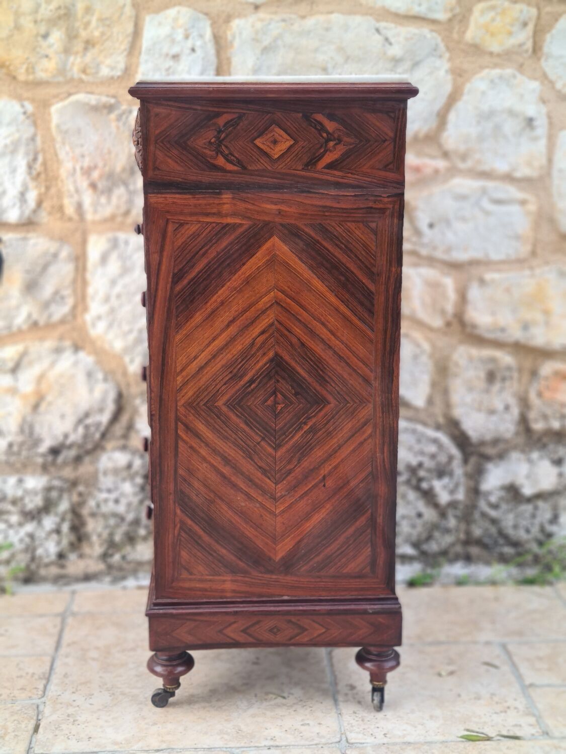 Commode chiffoniere estampillée par Joseph Roll époque Napoléon III