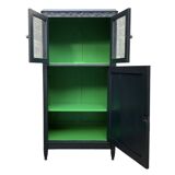 Buffet parisien vitré noir art déco 1930