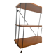 String floor shelf
