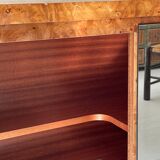 Art Deco sideboard in elm burl