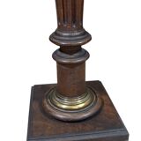 Solid wood column