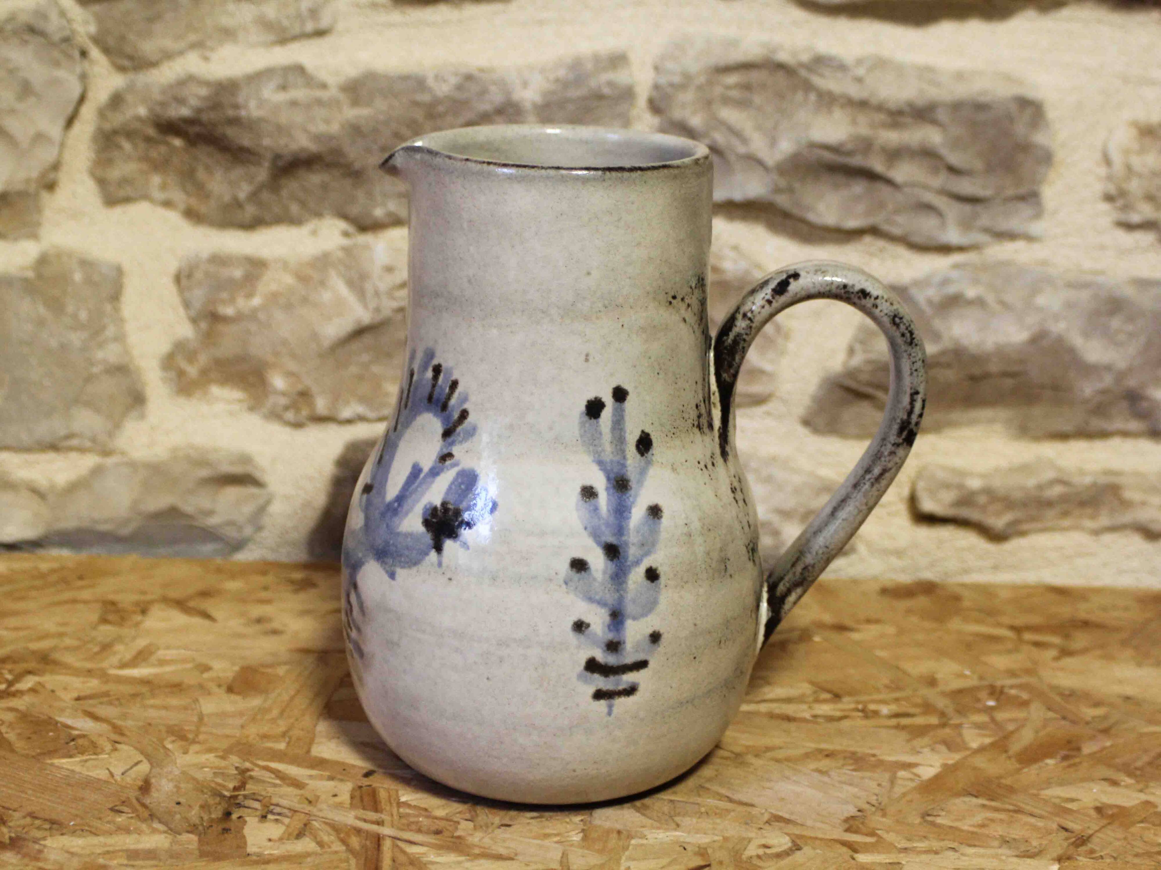 Pichet en céramique Gustave Reynaud Le Murier