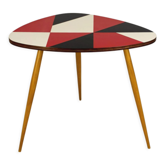 Restored formica coffee table from drevopodnik brno, 1964