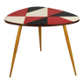 Restored formica coffee table from drevopodnik brno, 1964