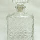 Whisky 70' glass decanter