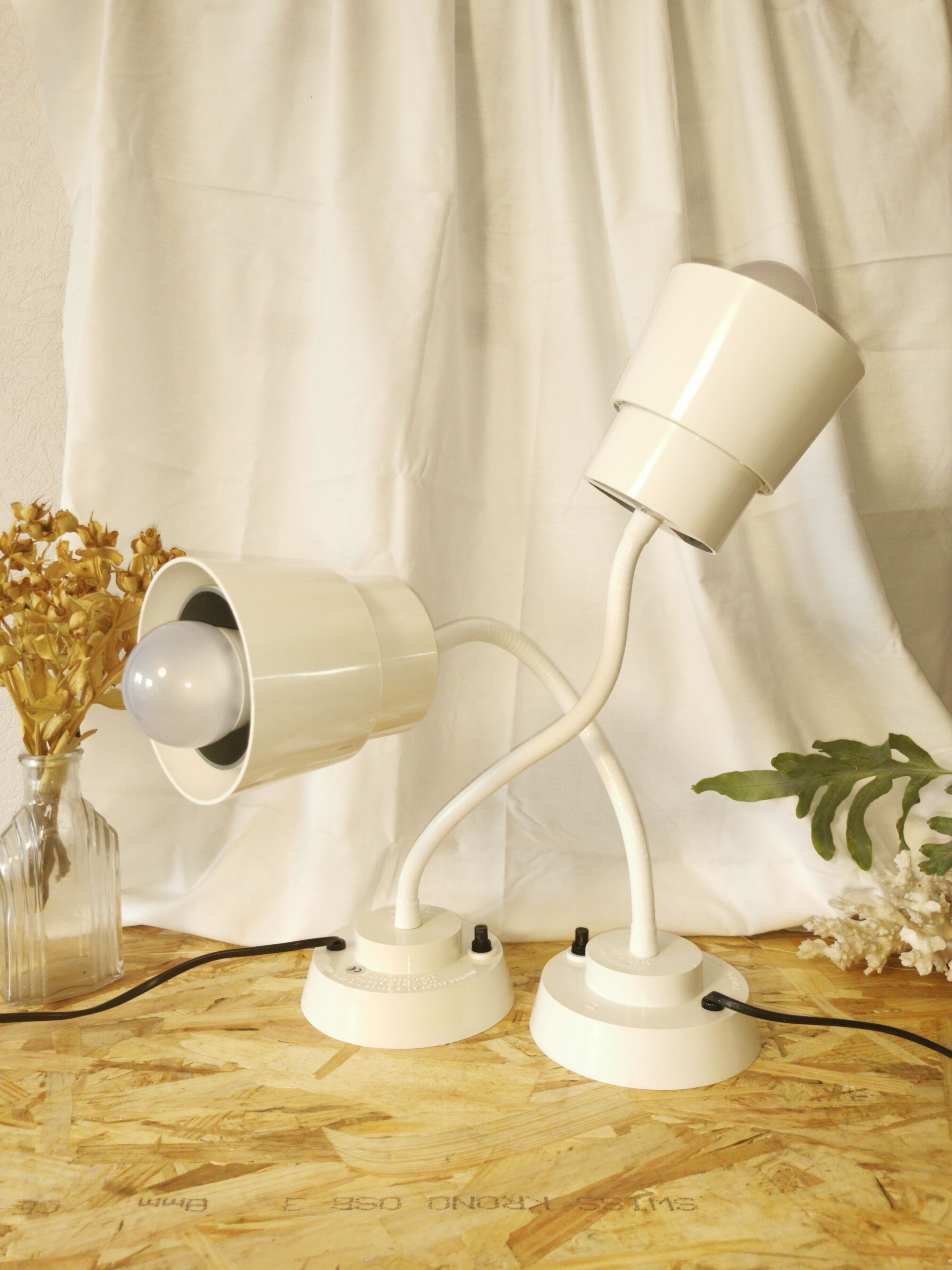 Lampes articulées de laboratoire, Jeulin, France, 1980