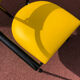 Chaise de bureau tripode, design vers 1980