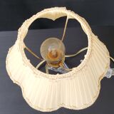 Vintage tripod lamp 1960 crystal
