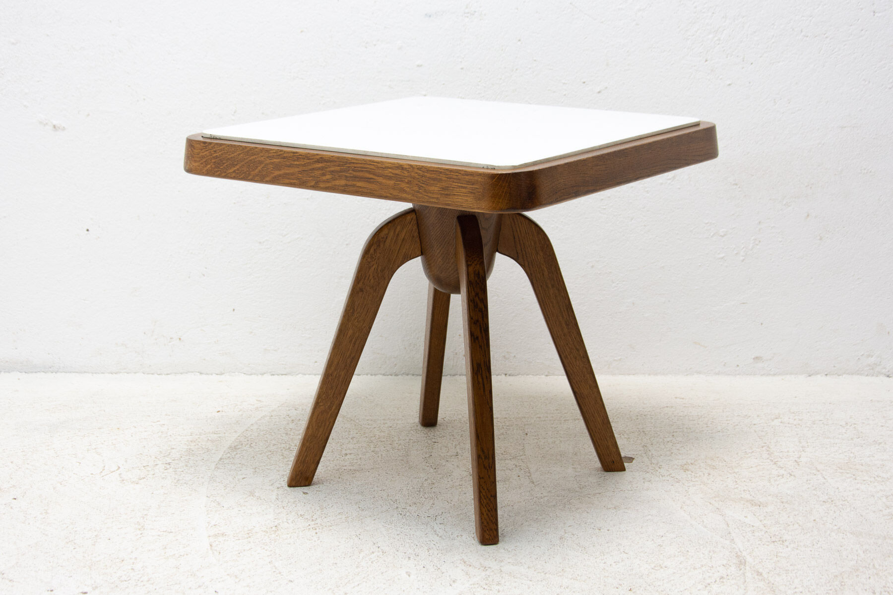 Mid century small side table or stool by Krásna Jizba, 1960´s