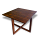 Table basse en palissandre de Rio des années 60