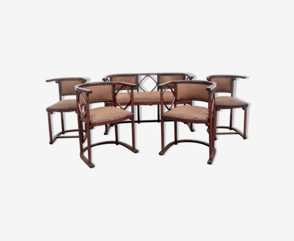 Salon 5 pieces de Josef Hoffmann 1925