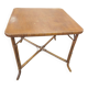 Rattan dining table