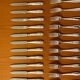 Ercuis, dessert cutlery, fruit and cheese, 36 art deco pieces