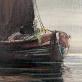 Oil on canvas E. Colin