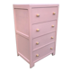 Commode vintage 1950 rose Shabby