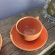 6 tasses en céramique maison Pagnossin Italie 