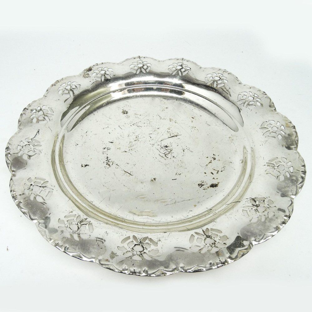 Art Deco platter from Richards, Denmark, 1960s