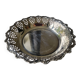 Coupe en métal argenté