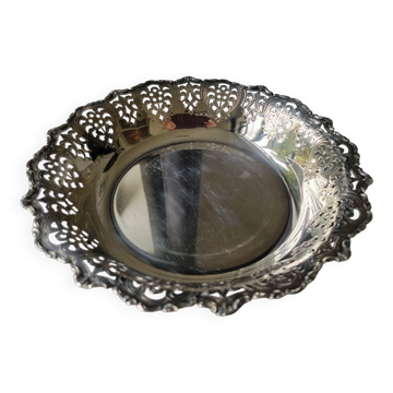 Coupe en métal argenté