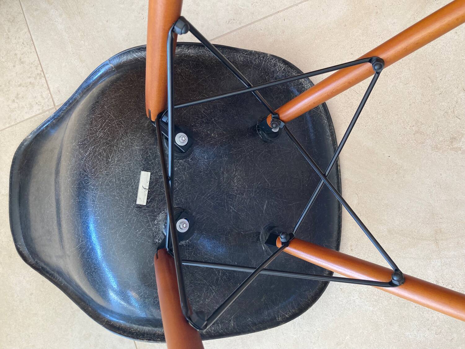 Pair of Eames chairs