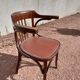 Fauteuil de bistrot signé Baumann 1930
