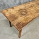 Antique Farmhouse Table French Dining Table in Chestnut Wood 80x200