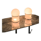 Large Opaline Glass Table Lamp by Goffredo Reggiani for Reggiani,  set of 2