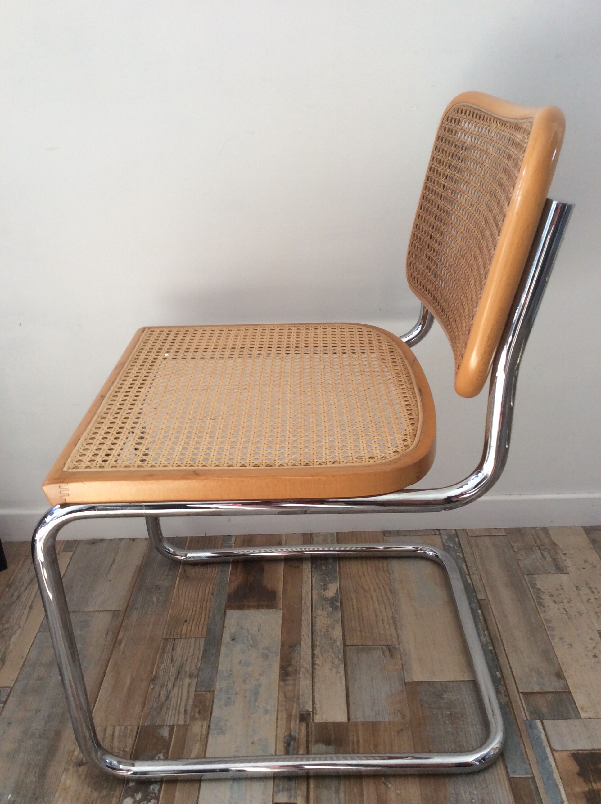 Chair Marcel Breuer Cesca B32 edition Gavina