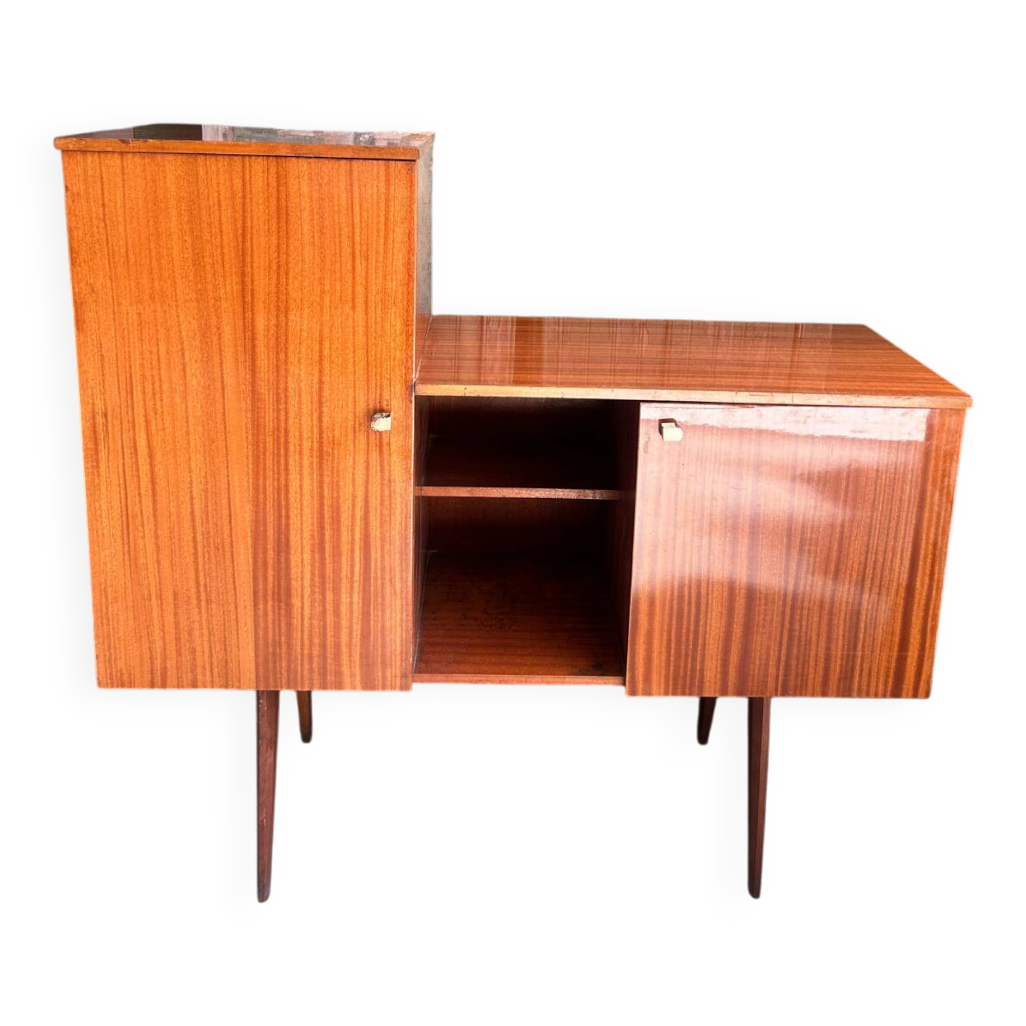 Mahogany veneer sideboard