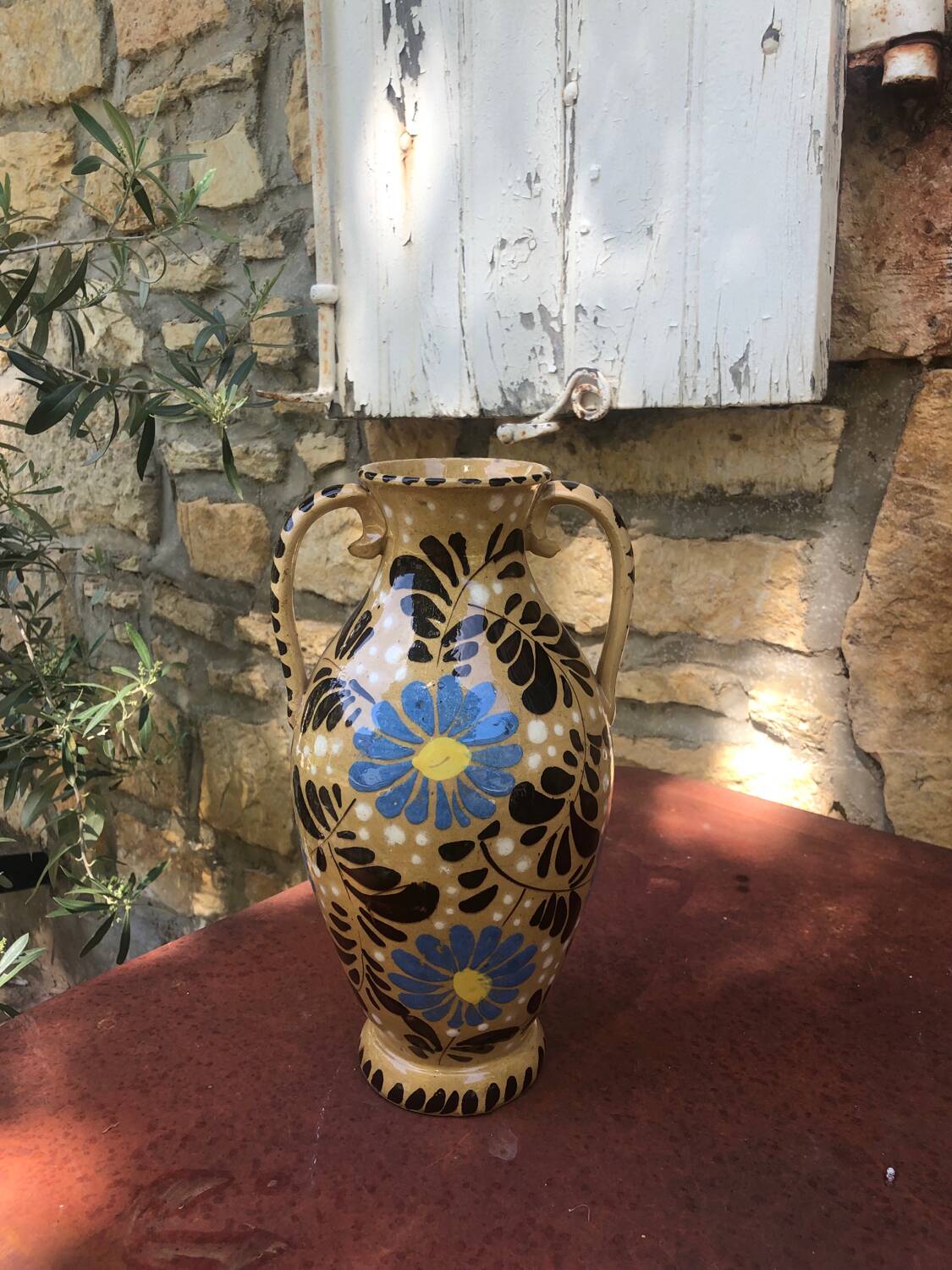 Italian flower vase