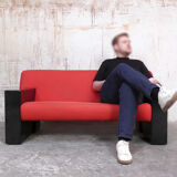 Artifort model 750 - Sandwich sofa - Red Kvadrat
