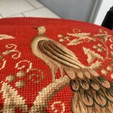 Antique Napoleon III Chair Embroidery
