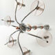 Lustre art déco vintage 1930 chrome