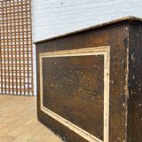 Old wooden store counter early XXth century