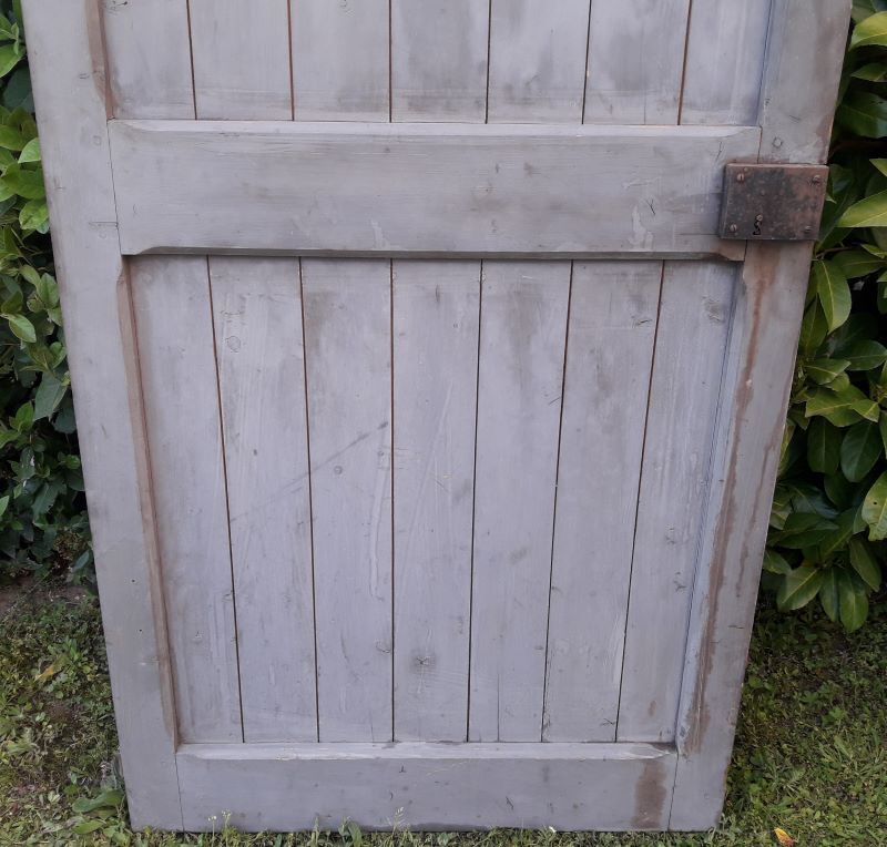 Wooden barn cellar or outbuilding door