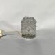 Erco Model 5074 Wall Sconce – Crystal Glass Vintage Lighting (1960s)