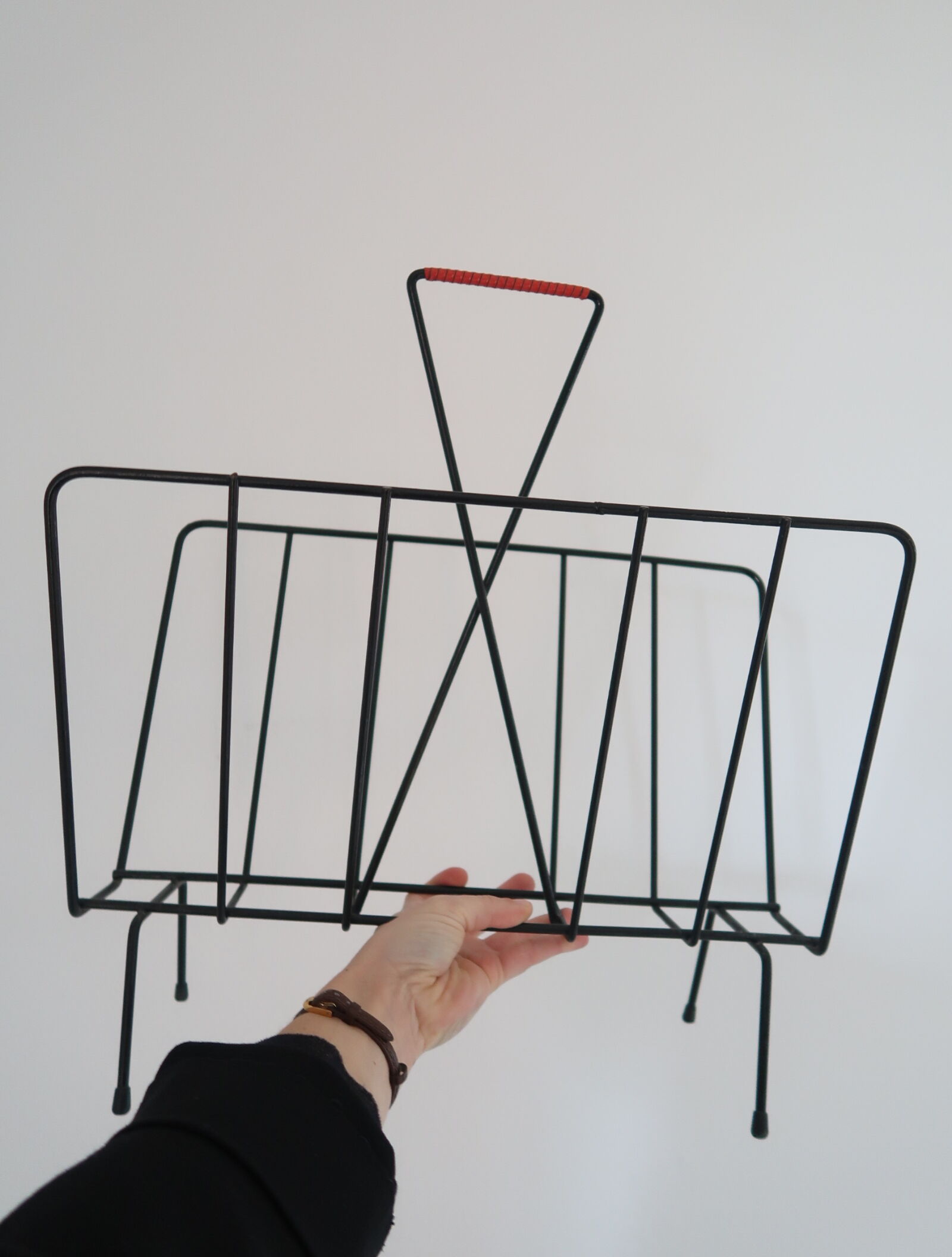Porte revue noir