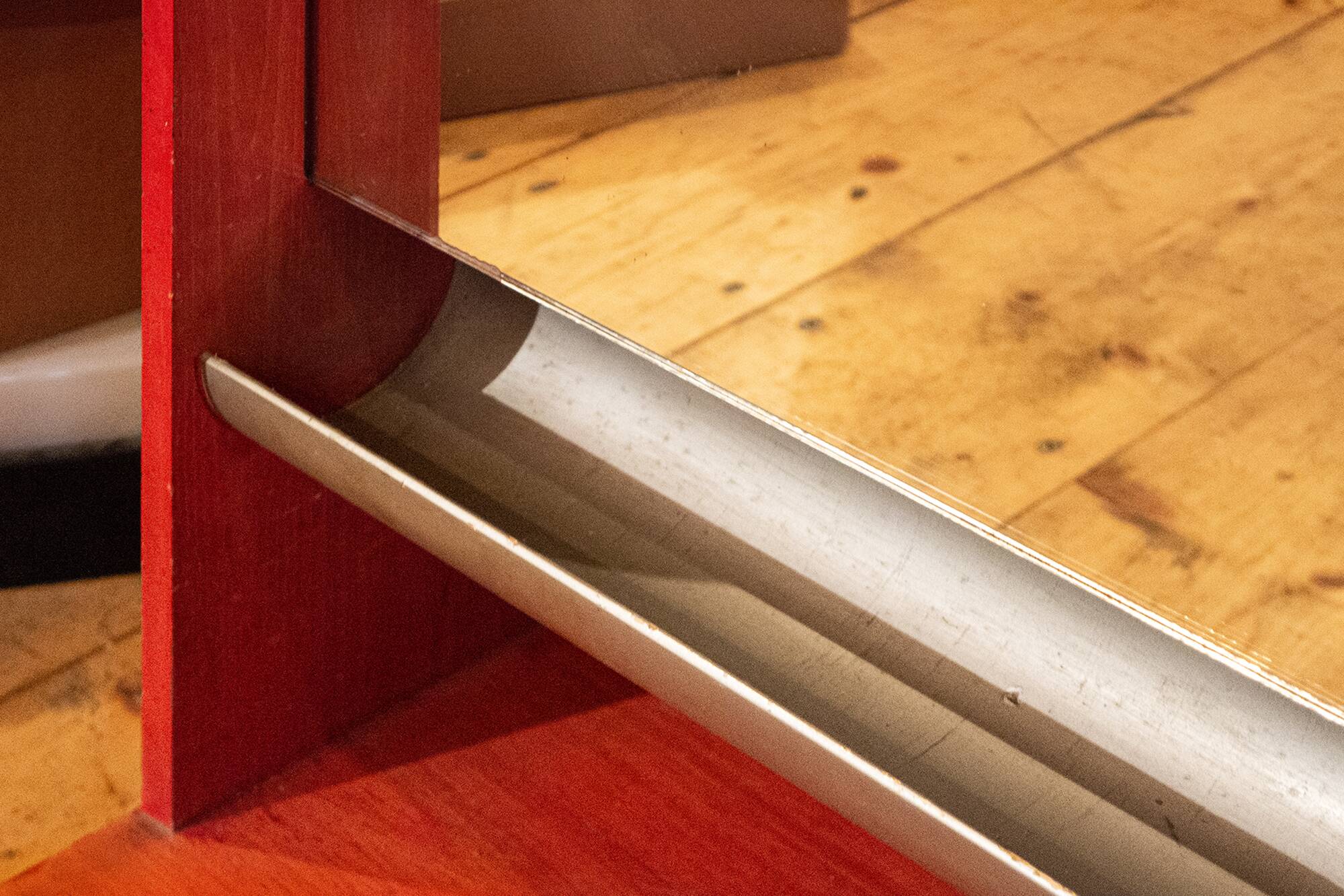 Specchiera-attaccapanni Voltafaccia di Giorgio De Ferrari per Colli, Italy, 1972